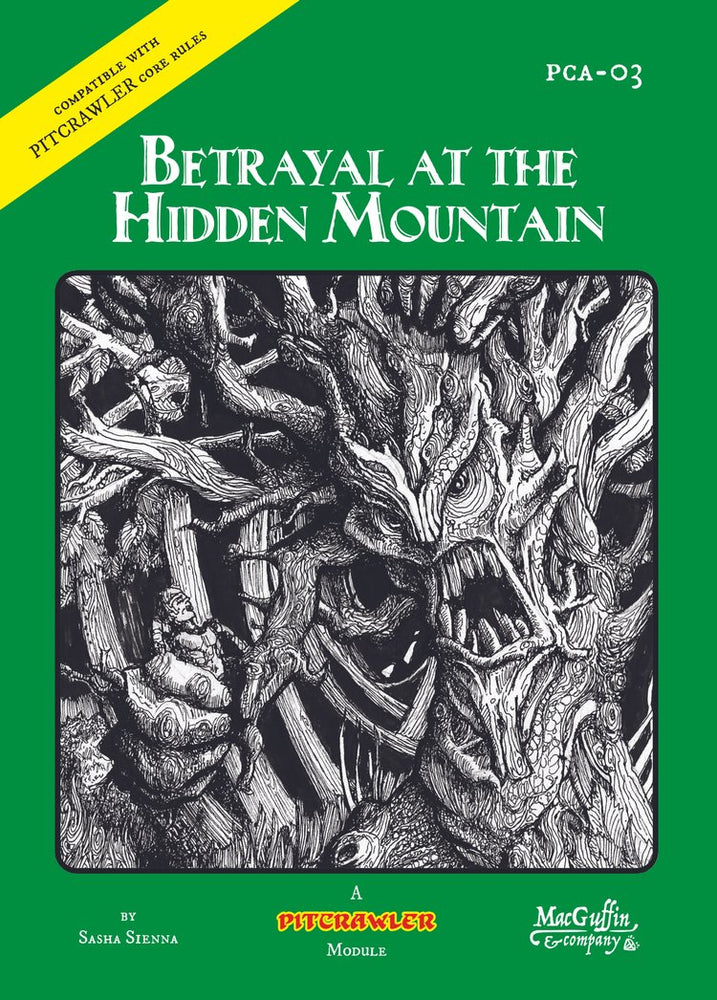 Pitcrawler: Adventure Zine - Betrayal at the Hidden Mountain