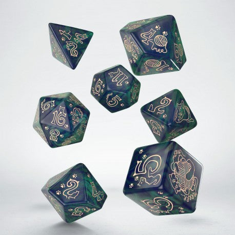 Dice Set Q-Workshop: Jumbo Cats