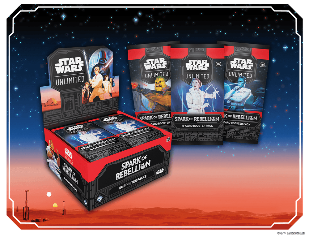 Star Wars Unlimited: 01 Spark of Rebellion Booster