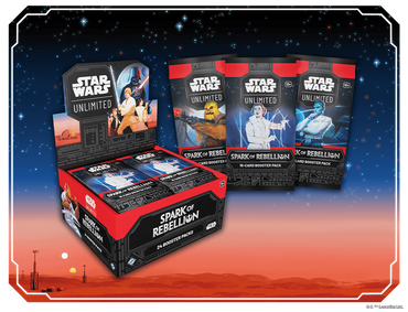 Star Wars Unlimited: 01 Spark of Rebellion Booster