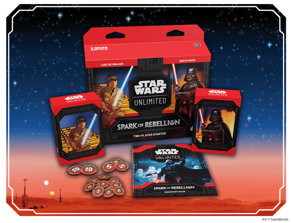 Star Wars Unlimited: 01 Spark of Rebellion 2-player Starter