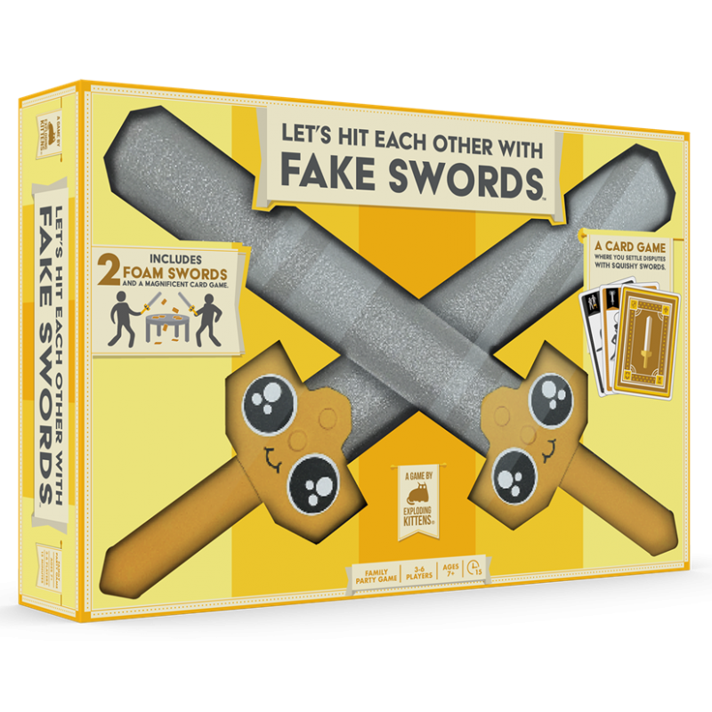 Let's Hit Each Other with Fake Swords