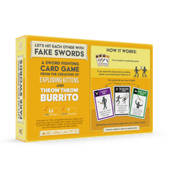 Let's Hit Each Other with Fake Swords
