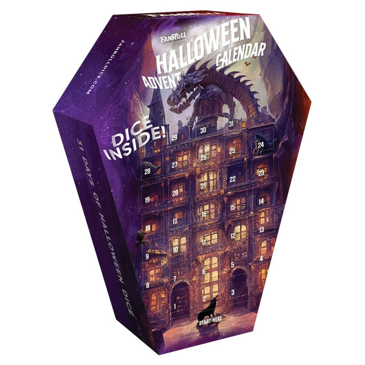 Advent Dice Calendar: Dungeons and Dragons Halloween Haunt Advent Calendar