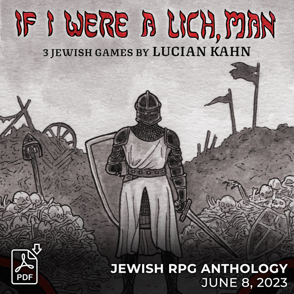 If I Were A Lich, Man: Lich Dreidel Set