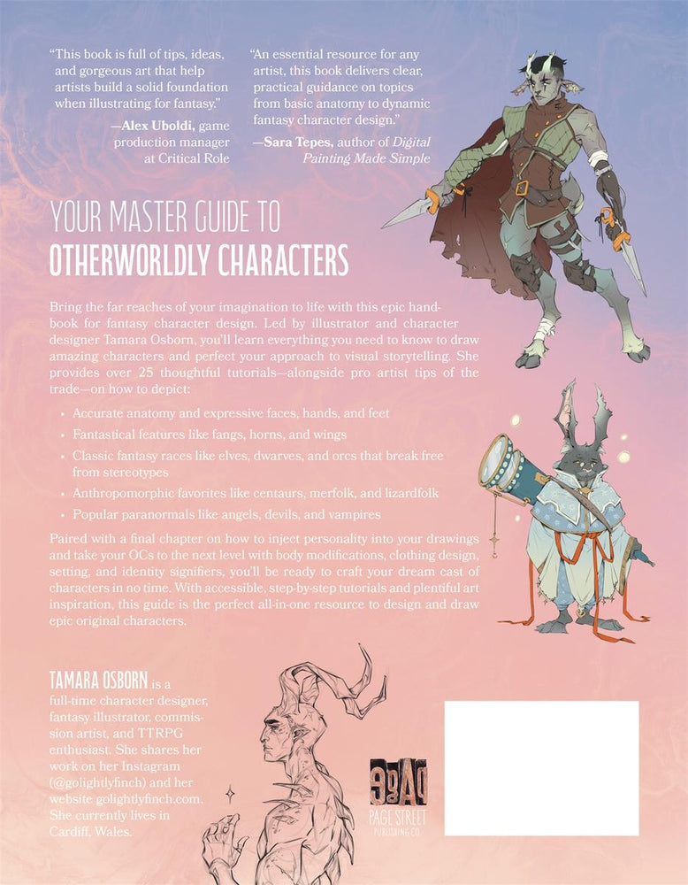 RPG Page Street: Draw Your Own Fantasy Characters