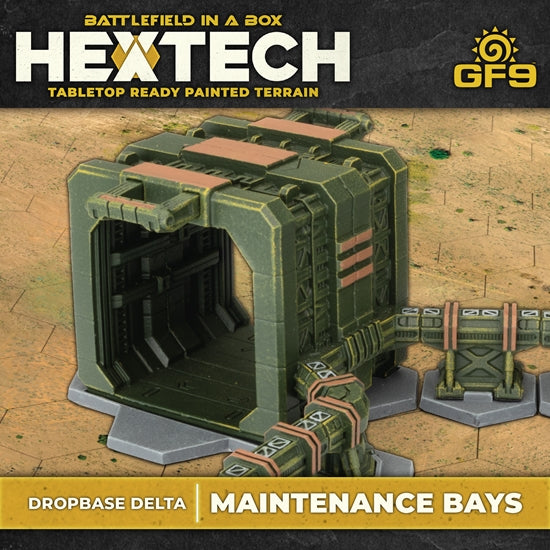 Battletech Hextech: Dropbase Delta Maintenance Bays (x8)