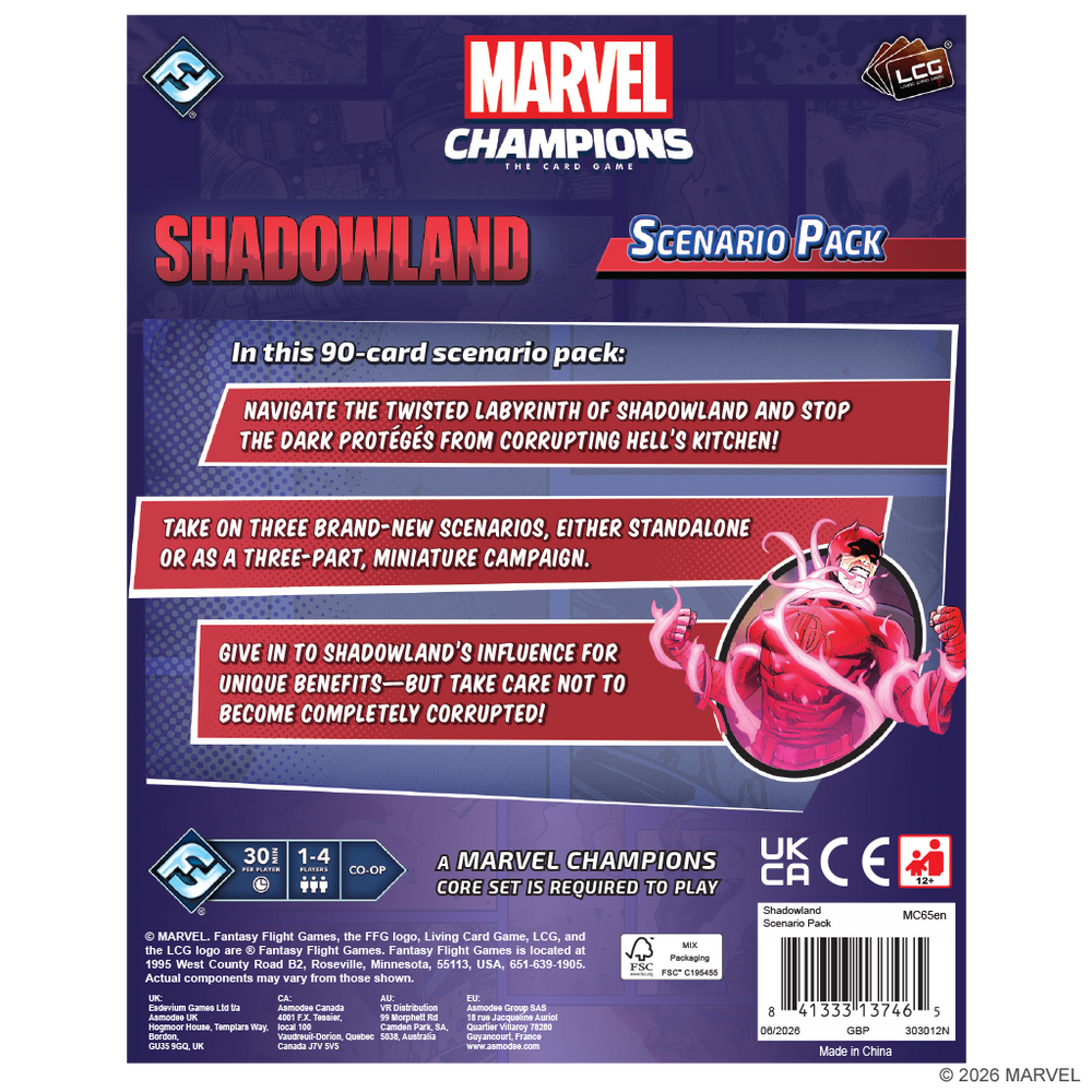 Marvel Champions: Scenario - Shadowland