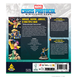 Marvel Crisis Protocol: Hero Mirage, Havok, Jubilee & Multiple Man