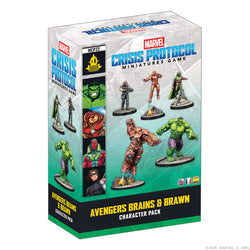 Marvel Crisis Protocol: Hero Avengers Brains & Brawn