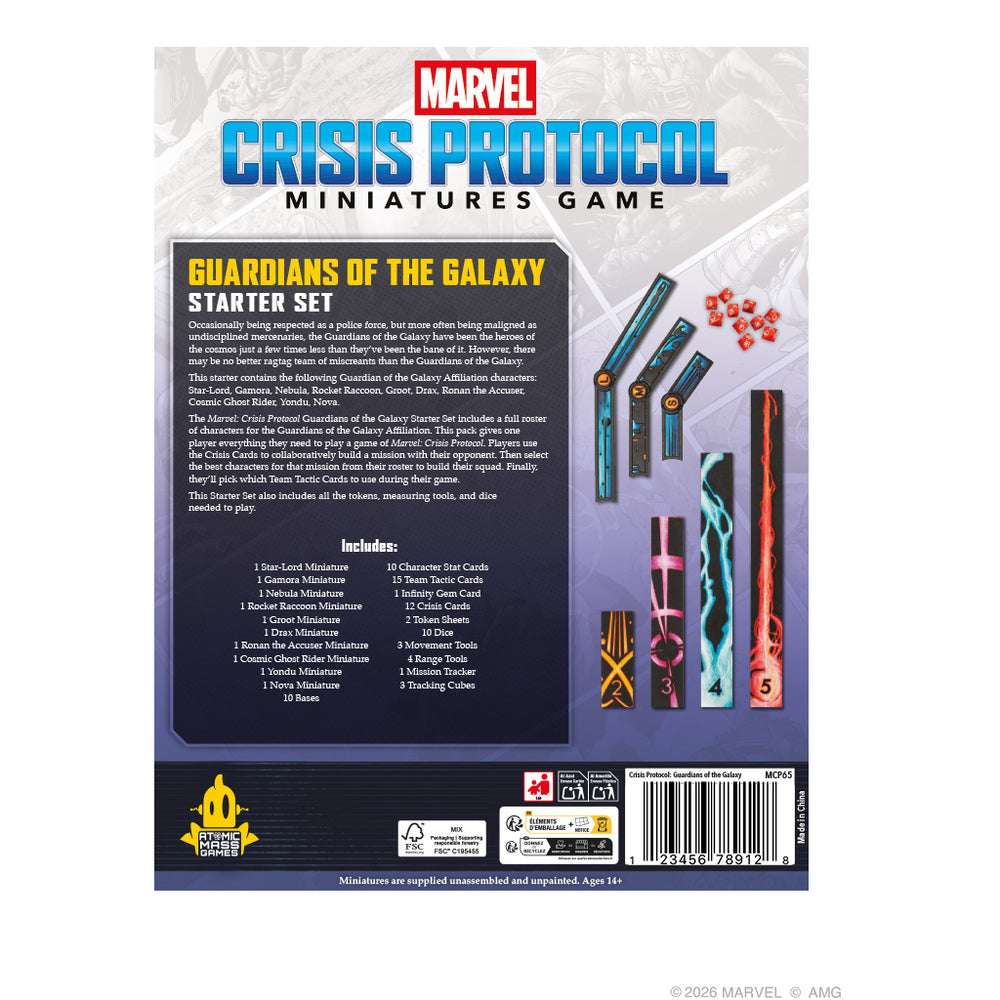 Marvel Crisis Protocol: Starter Set - Guardians of the Galaxy