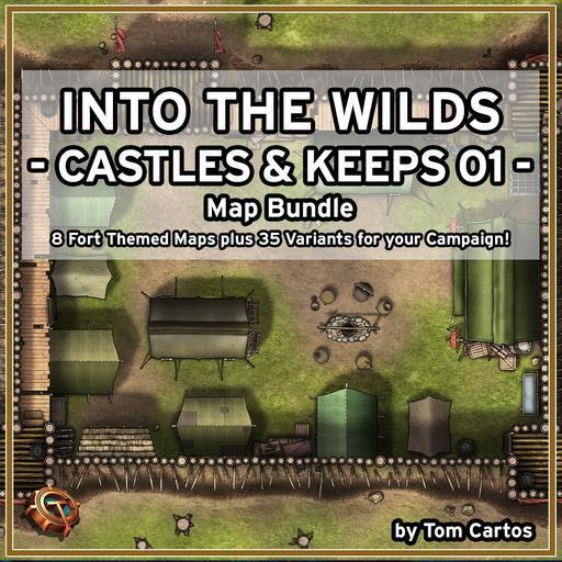 Battlemap Books Into the Wilds