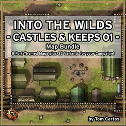 Battlemap Books Into the Wilds