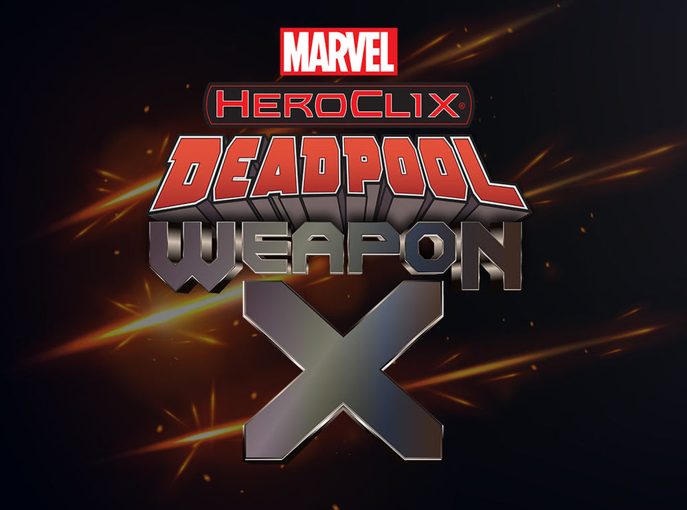 Heroclix Marvel: Deadpool Weapon X Booster Brick