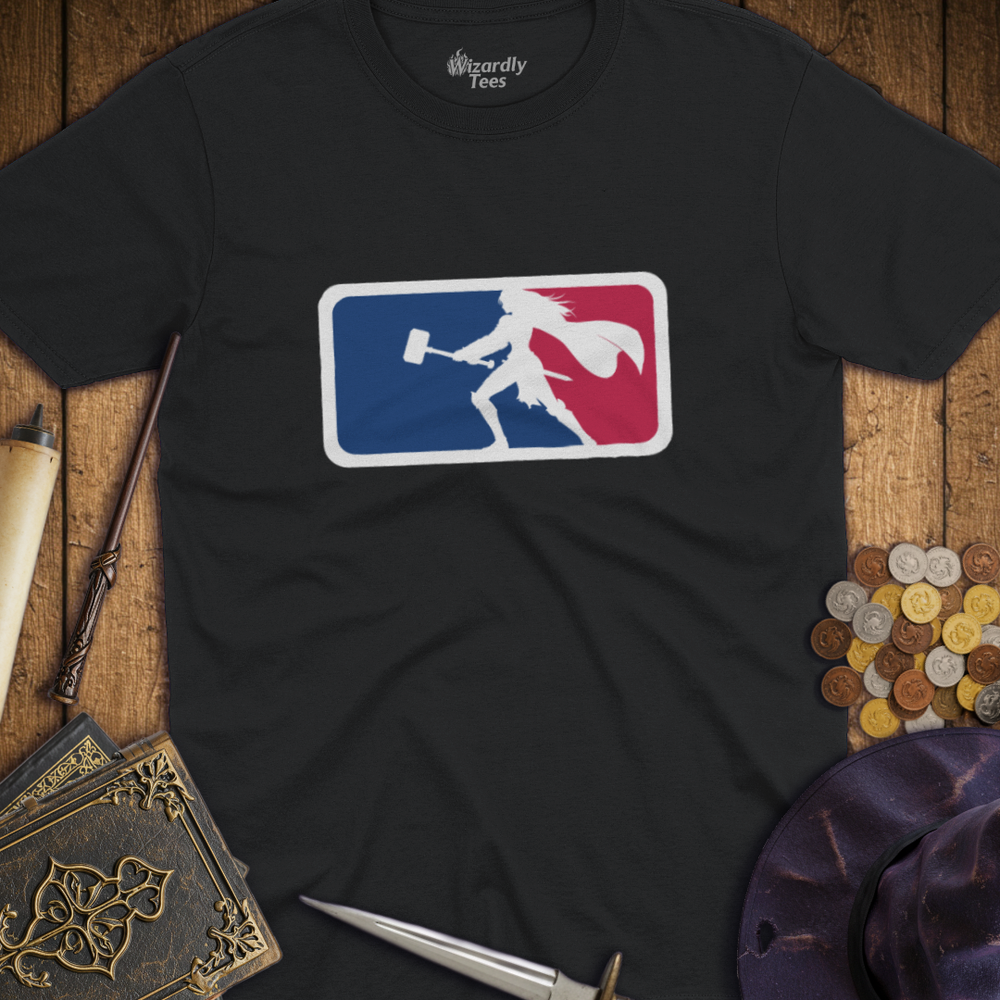 T-Shirt Wizardly: Major League Paladin Female
