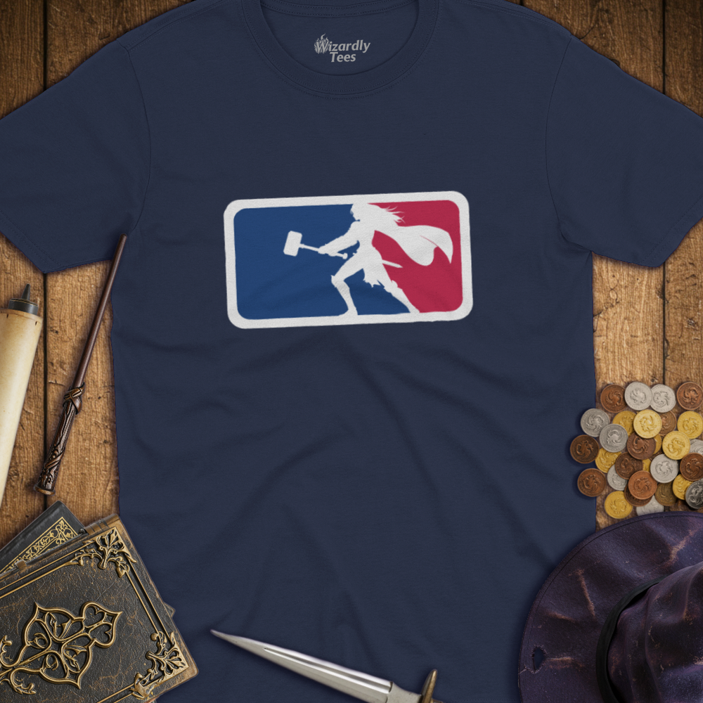 T-Shirt Wizardly: Major League Paladin Female