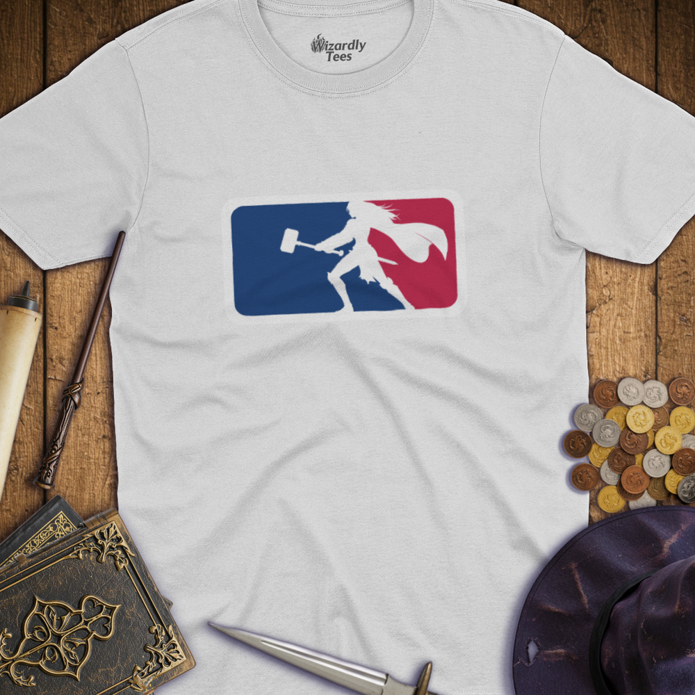 T-Shirt Wizardly: Major League Paladin Female