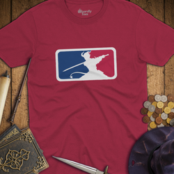 T-Shirt Wizardly: Major League Fighter Tiefling