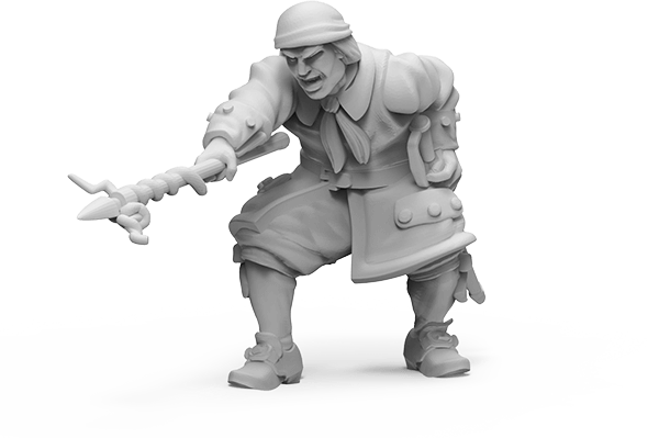 Blood & Plunder: Character - Master Gunner