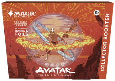 Magic the Gathering: Universe Beyond Avatar the Last Airbender Collector's Booster Display