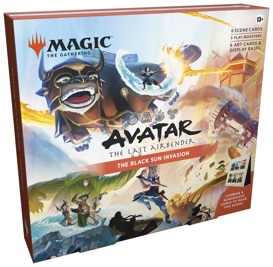Magic the Gathering: Universe Beyond Avatar the Last Airbender Scene Box Display (2 Boxes)