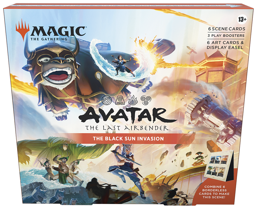 Magic the Gathering: Universe Beyond Avatar the Last Airbender Scene Box Display (2 Boxes)
