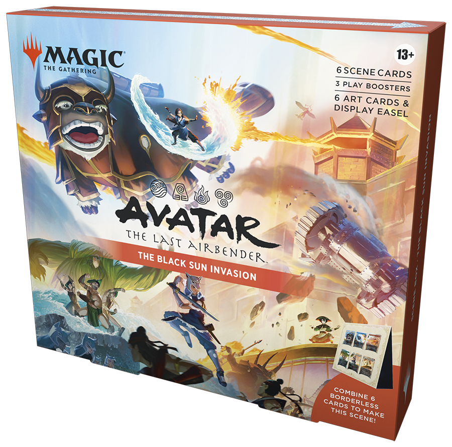 Magic the Gathering: Universe Beyond Avatar the Last Airbender Scene Box Display (2 Boxes)