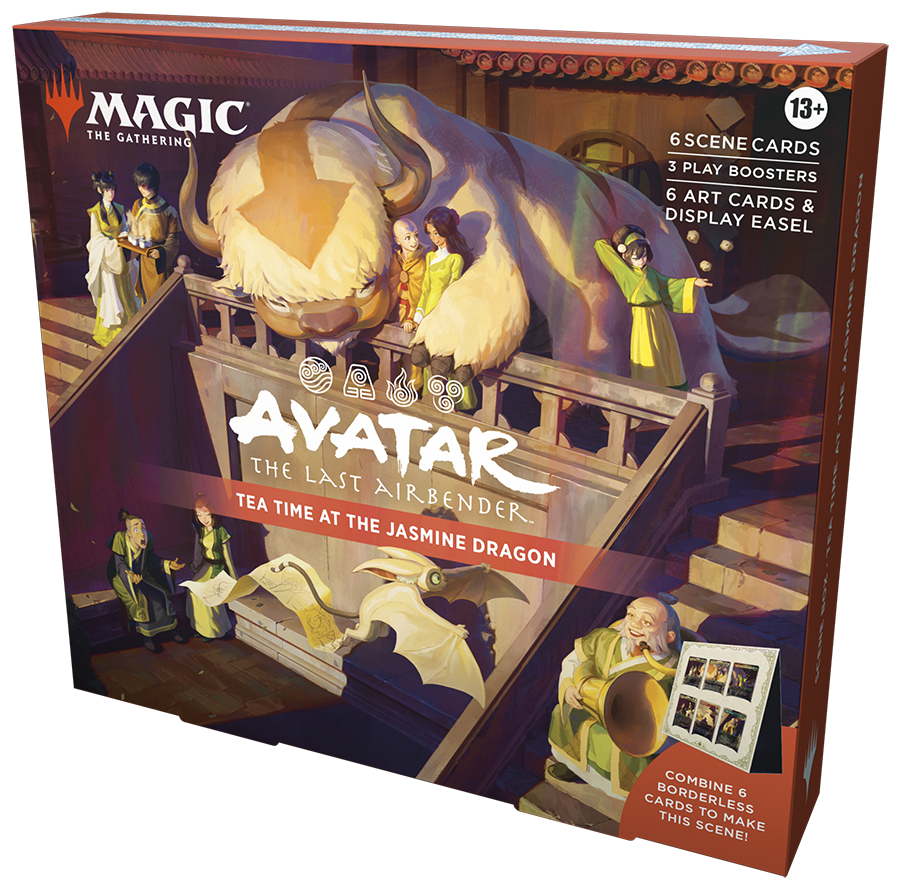 Magic the Gathering: Universe Beyond Avatar the Last Airbender Scene Box Display (2 Boxes)