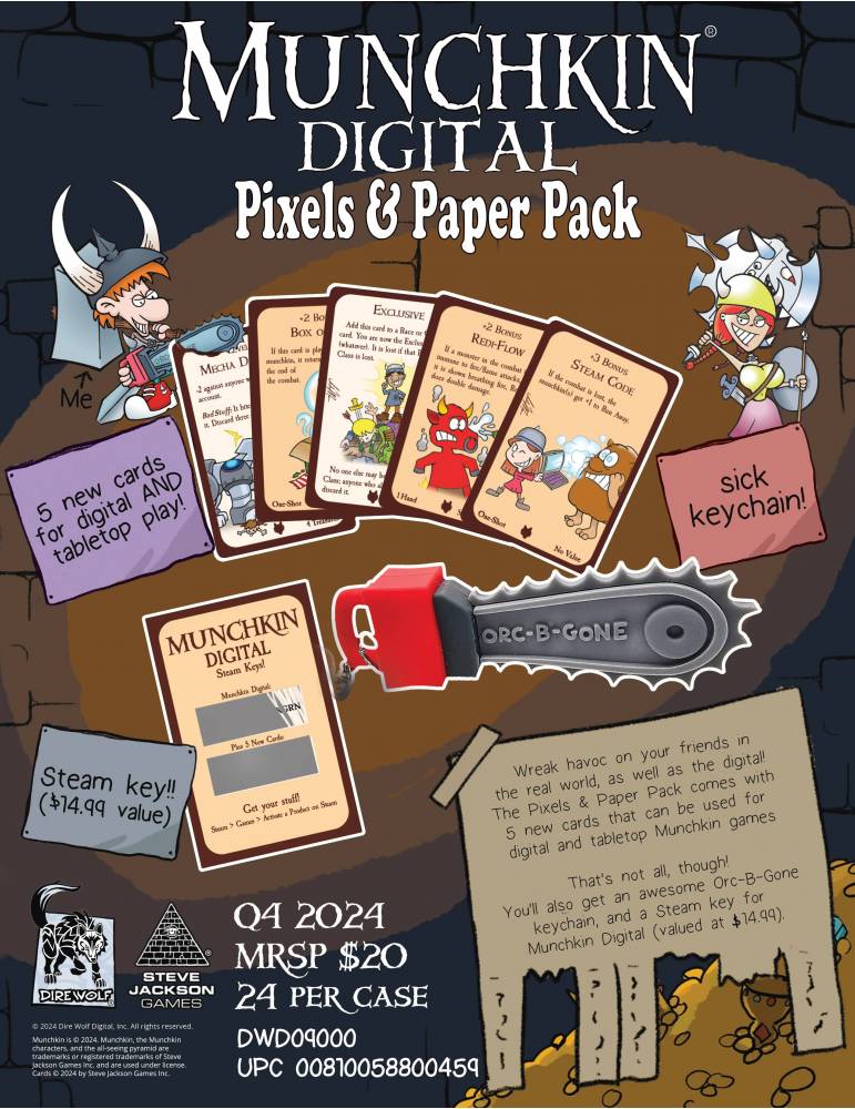 Munchkin Digital: Pixel and Paper