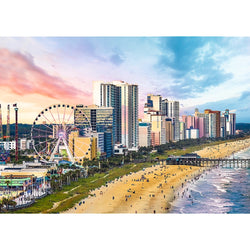 Puzzle Trefl: 1000 piece Myrtle Beach (Trefl Red)