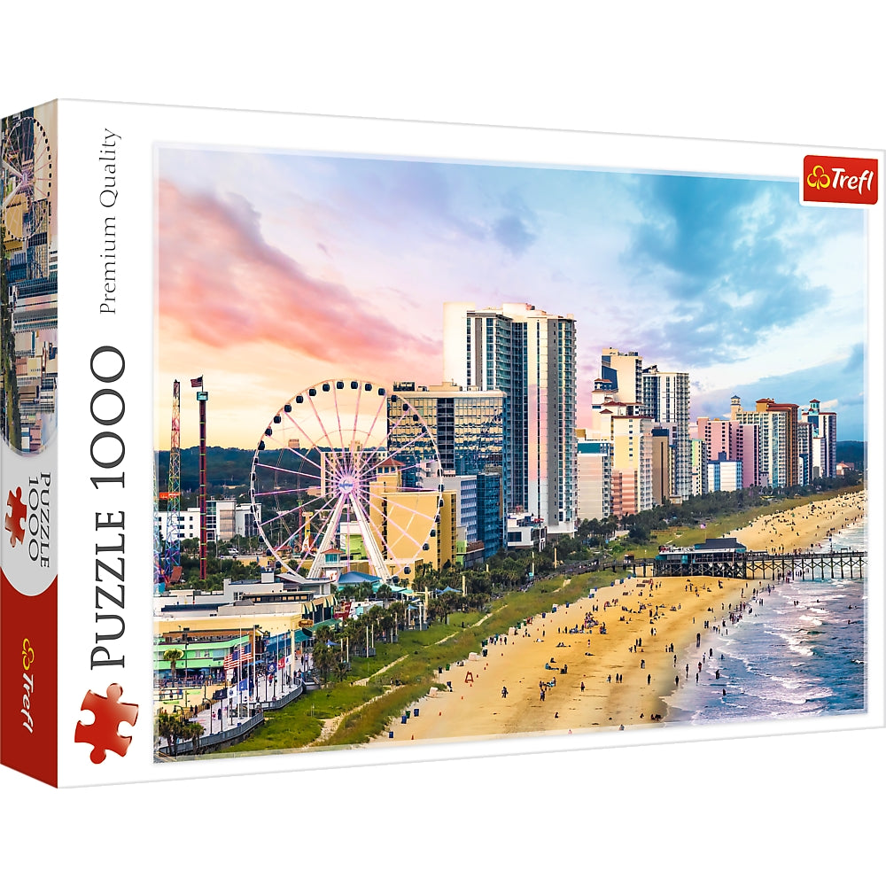 Puzzle Trefl: 1000 piece Myrtle Beach (Trefl Red)