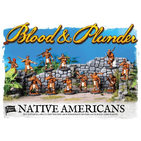 Blood & Plunder: Plastic Native American Unit Box