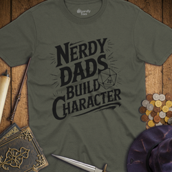 T-Shirt Wizardly: Nerdy Dads Build Character