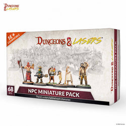 Dungeons & Lasers Fantasy: NPC Miniature Pack