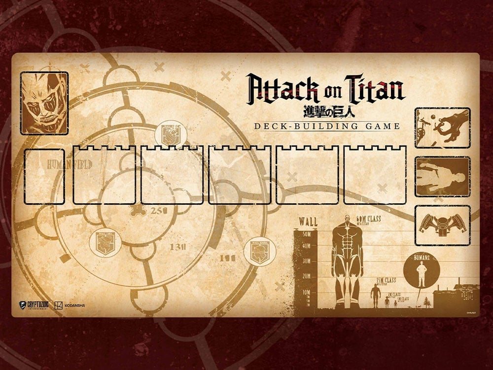 Attack on Titan DBG: Playmat