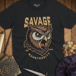 T-Shirt Wizardly: Owlbear Savage Monstrosity