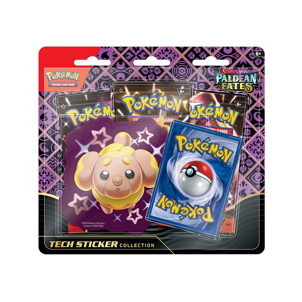 Pokemon: Scarlet & Violet - Paldean Fates Tech Sticker Collection