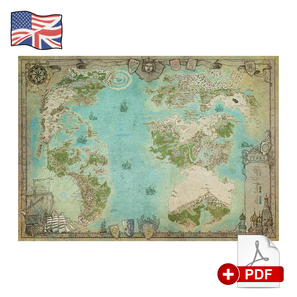 7th Sea: Map of Terra