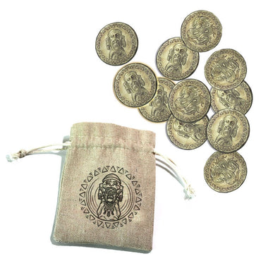 7th Sea: The Price of Arrogance Corruption Coins Set of 10 + Pouch