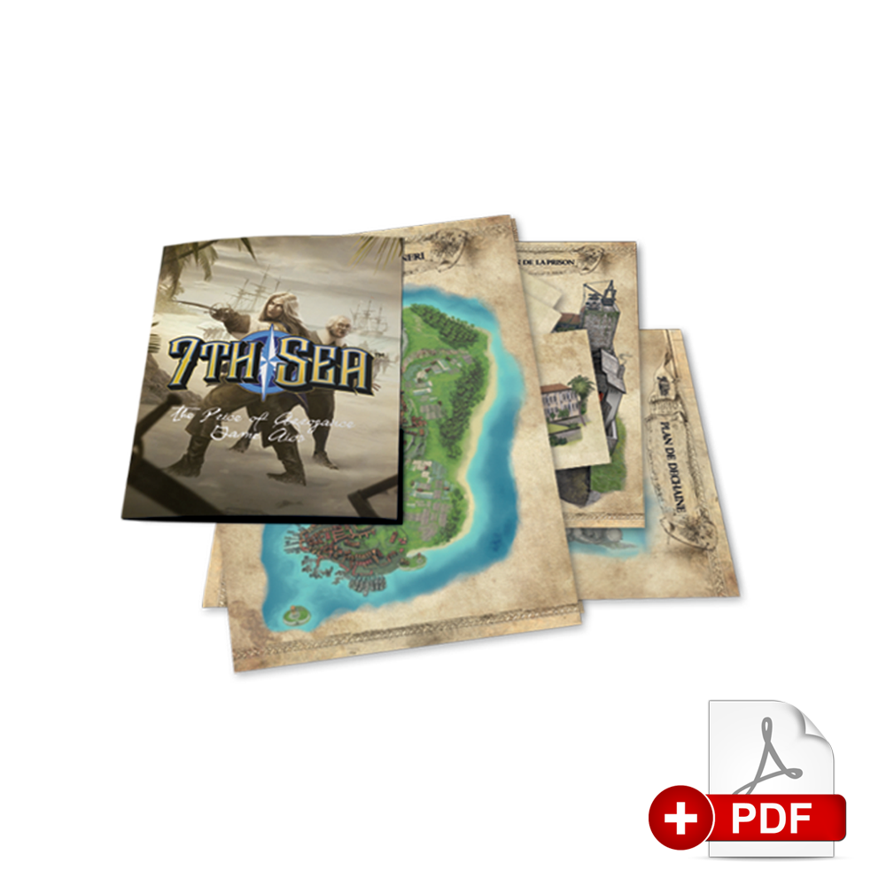 7th Sea: The Price of Arrogance Game aids
