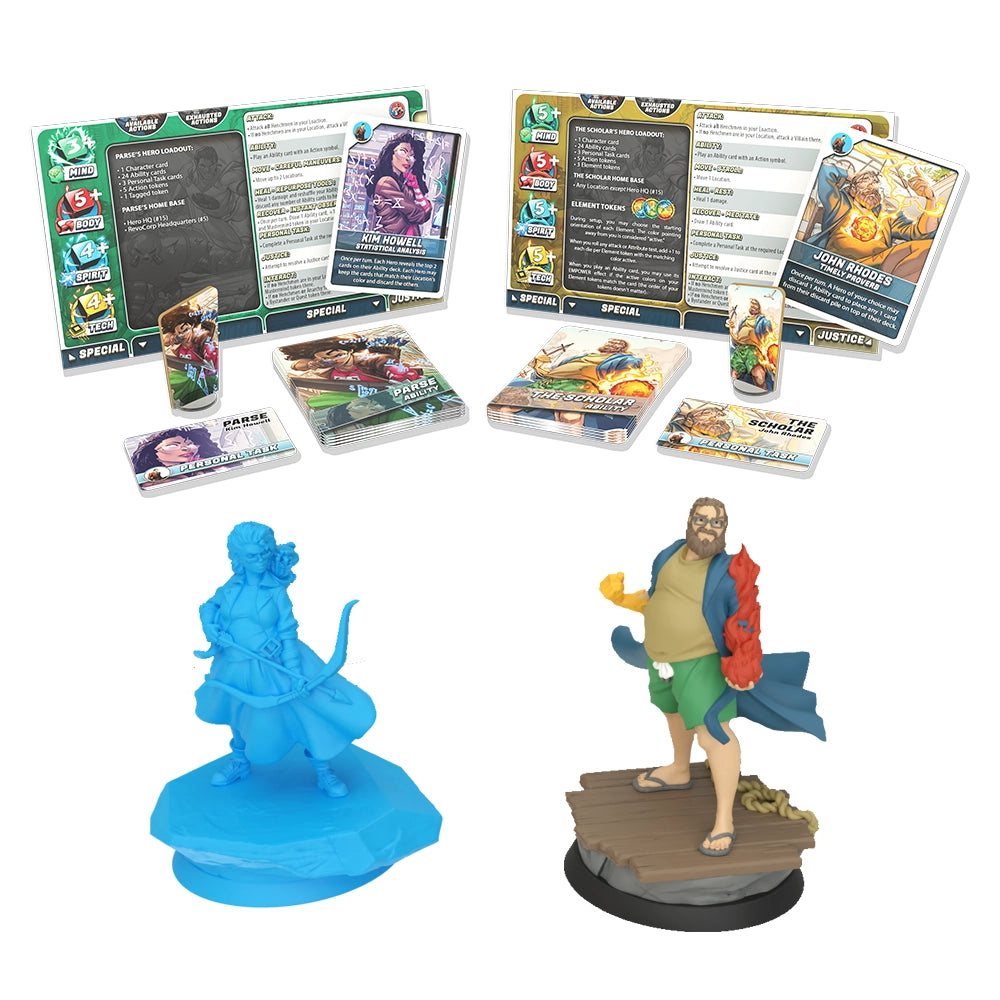 Freedom Five: Team-Up Pack - Parse & The Scholar