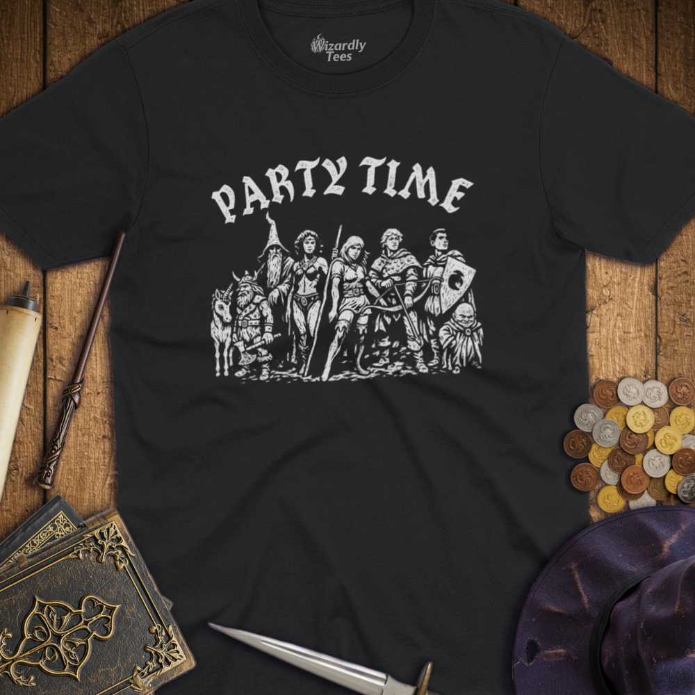 T-Shirt Wizardly: Party Time