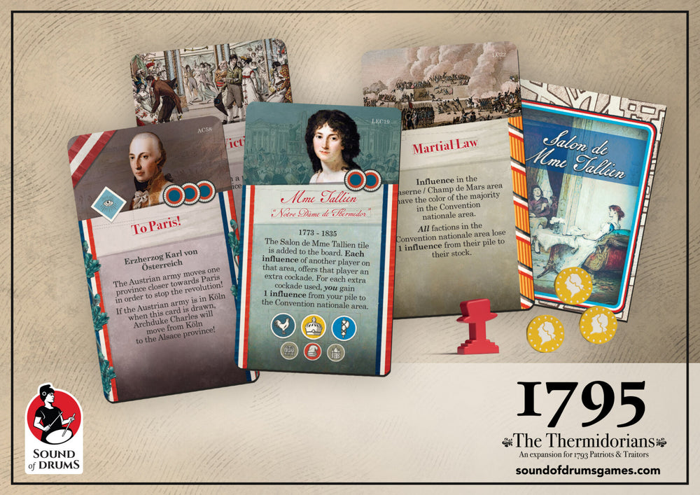 1793: Patriots & Traitors, Expansion: The Thermidorians - English Edition