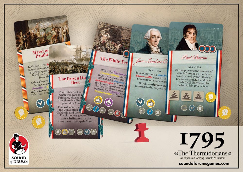 1793: Patriots & Traitors, Expansion: The Thermidorians - English Edition