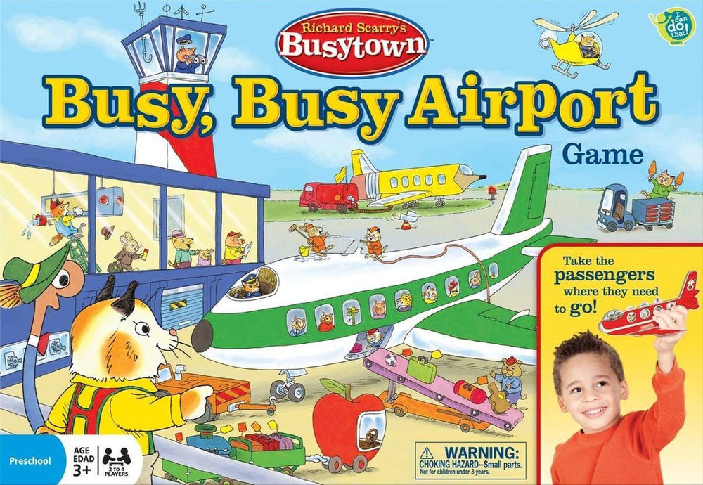 Puzzle University: Richard Scarry Busy Busy Airport