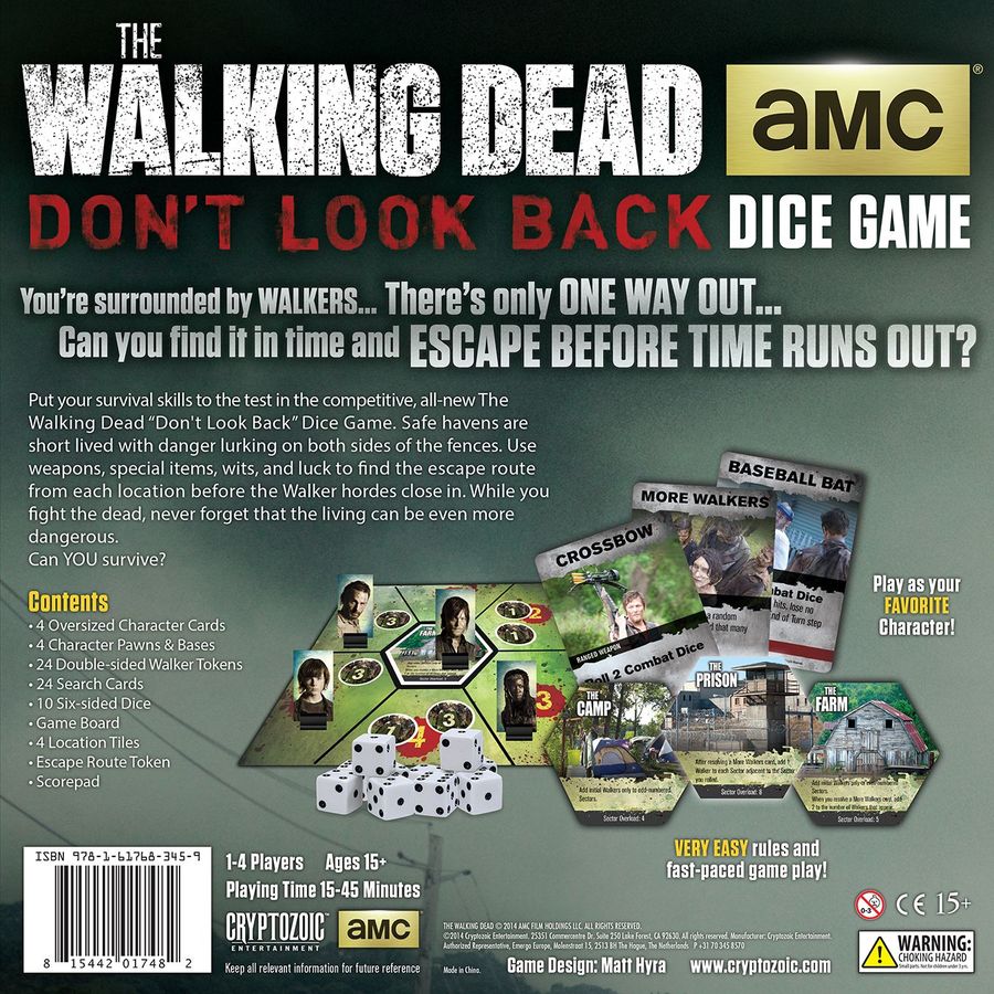 The Walking Dead: the Dice Game