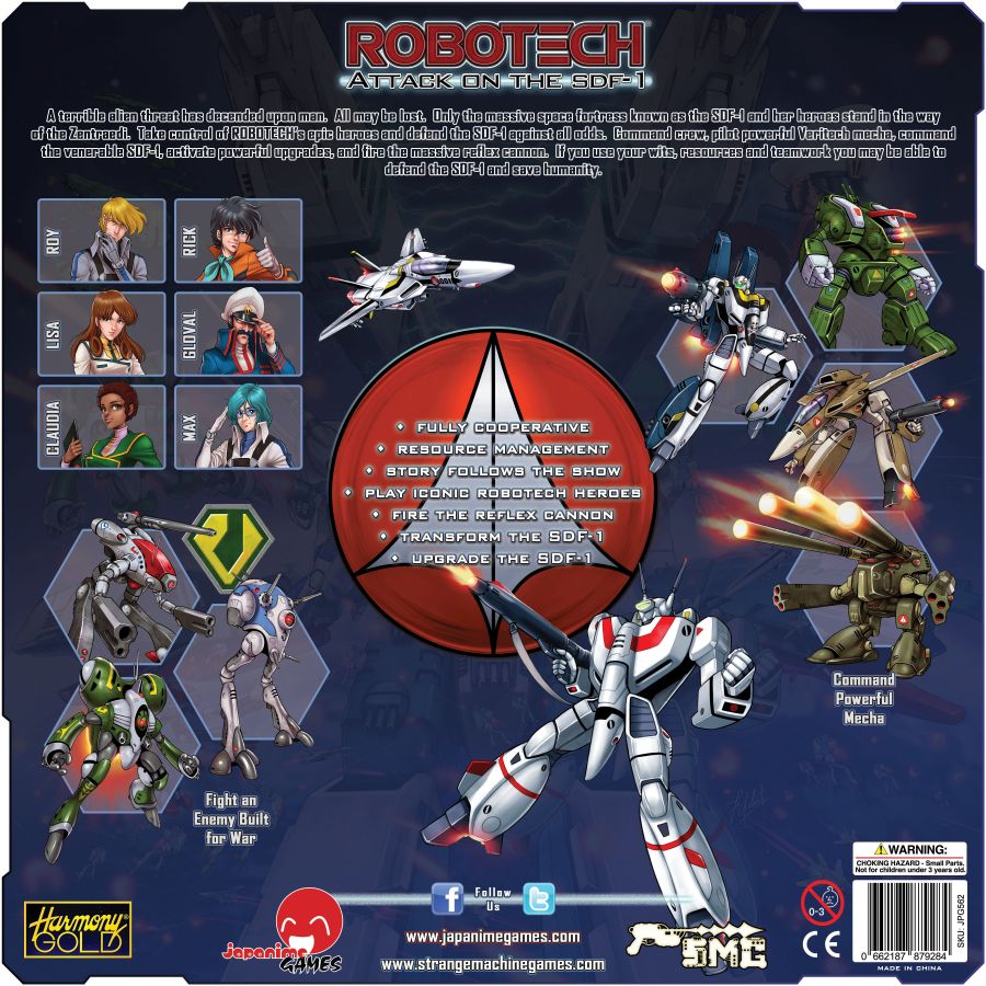 Robotech Attack on the SDF-1:  Core Game