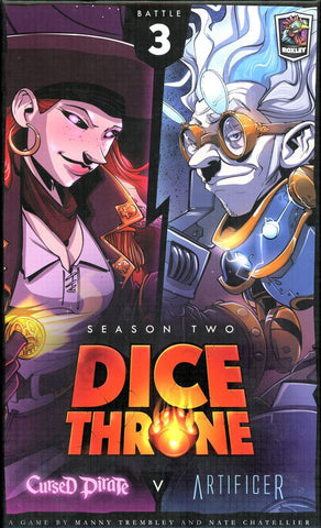 Dice Throne Season 2: 3 Cursed Pirate vs Artificer