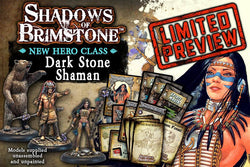 Shadows of Brimstone: Hero Pack: Dark Stone Shaman