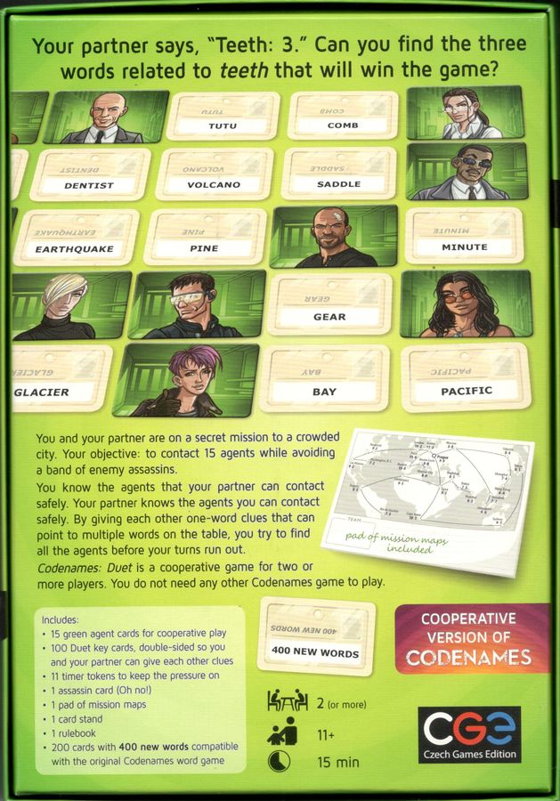 Codenames: Duet XXL